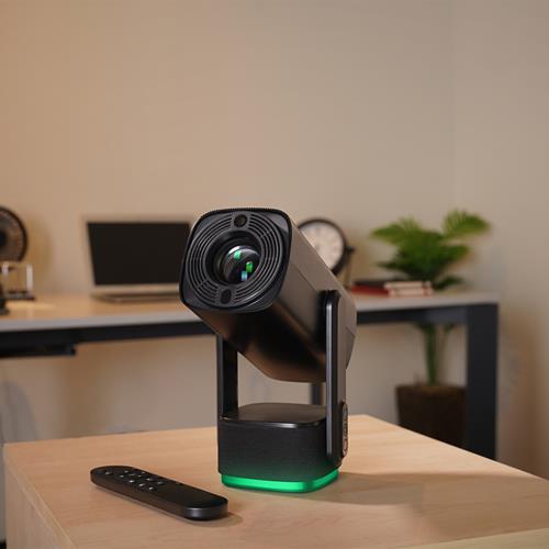 Everest PJ08 Siyah 5200mAh Oto Odaklamalı 120P HD 4K Destekli Android 9.0 Ekran Yansıtmalı 5200 Lüm taşınabil Projeksiyo - Projeksiyonlar ürünleri tekmarshop.com'da